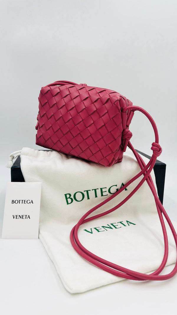 Borsa "loop" mini fuxia