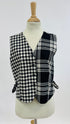 Gilet tartan e vichy
