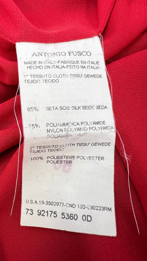 Abito corto con fiocchi