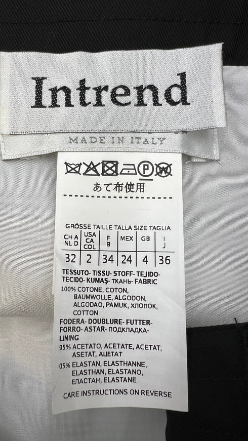 Abito corto in cotone