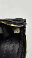 Portafogli in pelle nero Miu Miu