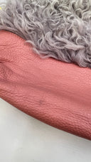 Borsa “Petal Clutch” con pelo BURBERRY PRORSUM