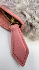 Borsa “Petal Clutch” con pelo BURBERRY PRORSUM