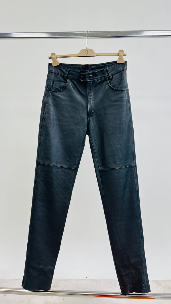 Pantalone in pelle