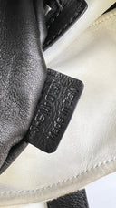 Borsa tote in tela e pelle Celine