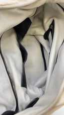 Borsa tote in tela e pelle Celine