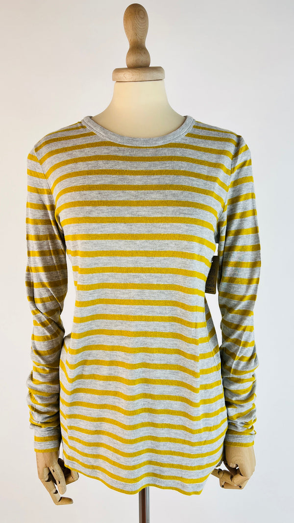 Maglia girocollo a righe