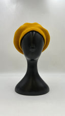 Cappello giallo 100% lana KOpka
