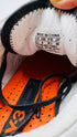 Sneakers dettagli in suede tallone