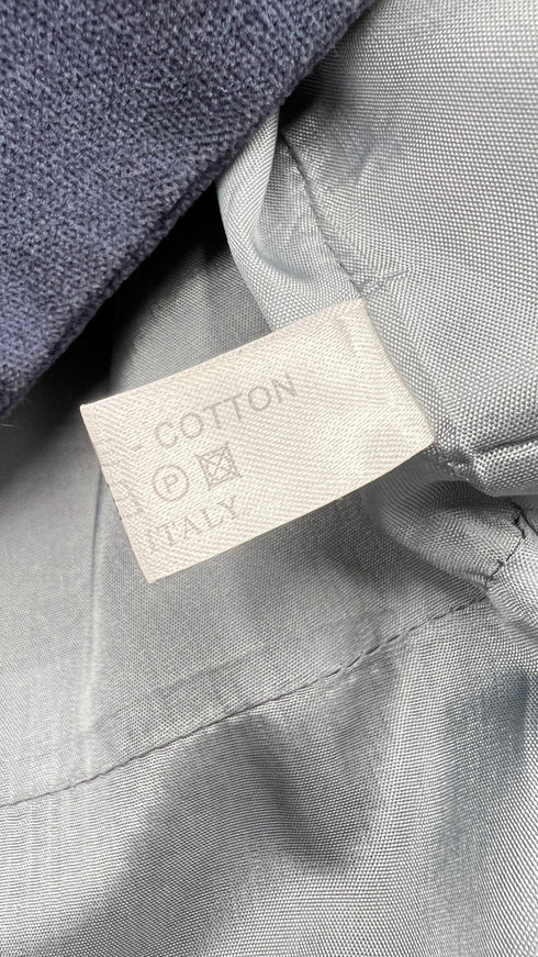 Giacca in velluto blu