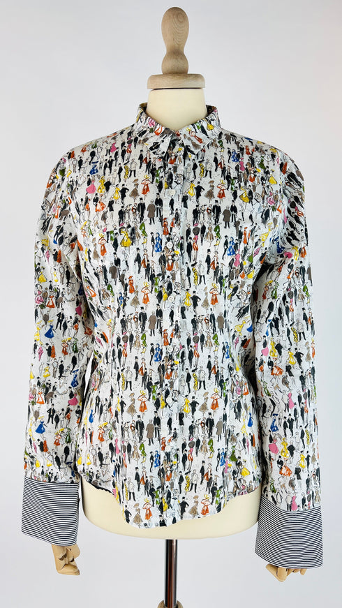 Camicia fantasia folla