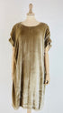 Abito midi in velluto vintage