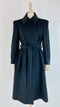 Cappotto cashmere abbottonatura asimmetrica