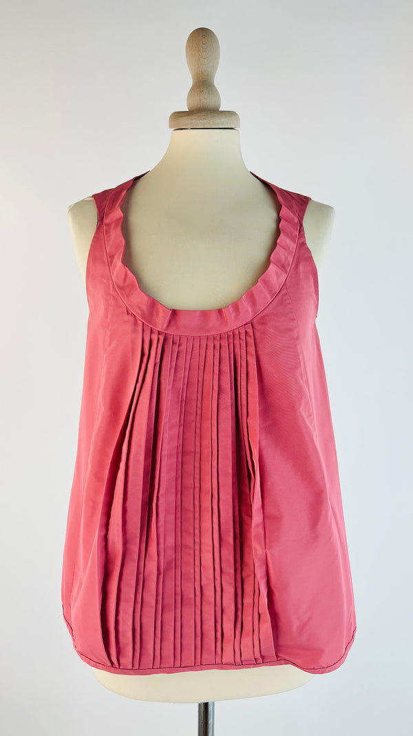 Canotta plissé