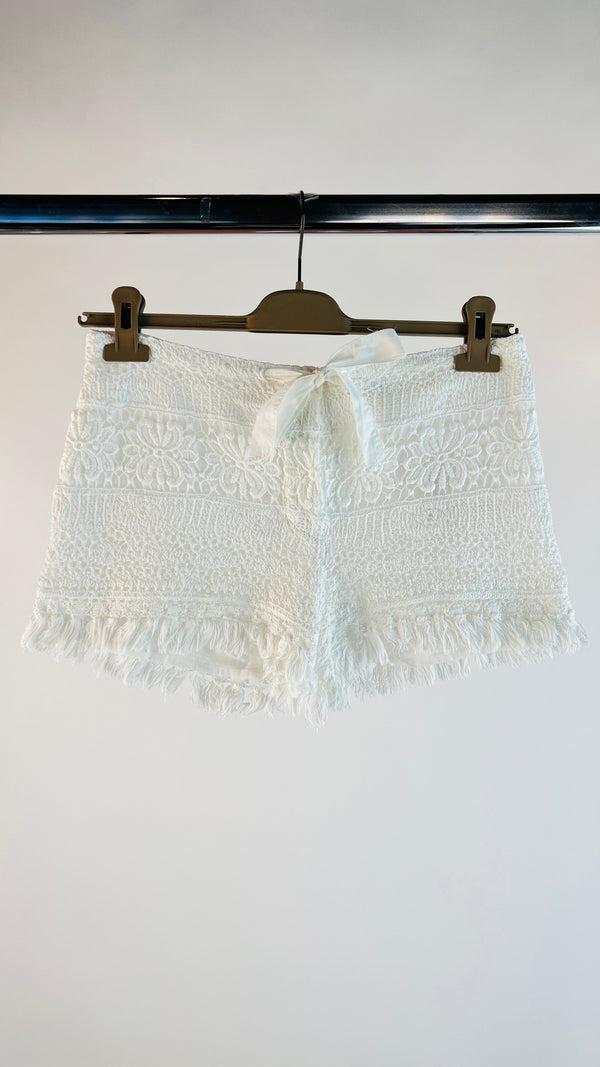 Shorts bianchi “Bernalda”