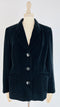 Blazer monopetto in velluto