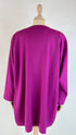 Soprabito in lana magenta