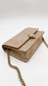 Borsa a spalla con strass