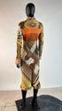 Chemisier lungo a fiori