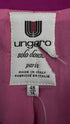 Soprabito in lana magenta