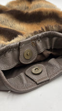 Borsa in pelle con pelo sintetico GIANfrANCO FERRE jeans