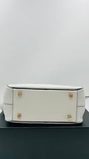 Borsa con tracolla bianca Valextra