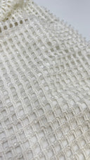 Borsa maxi tote con perline RAT & boa