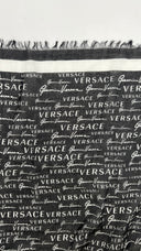 Stola logo all-over Versace