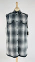 Camicia smanicata tartan