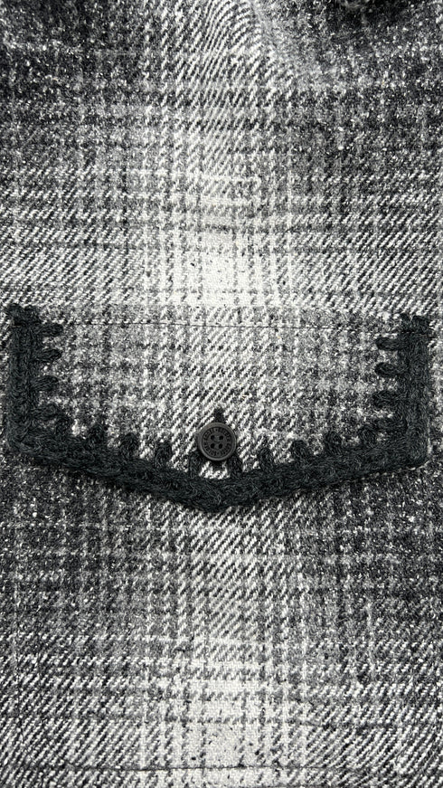 Camicia smanicata tartan