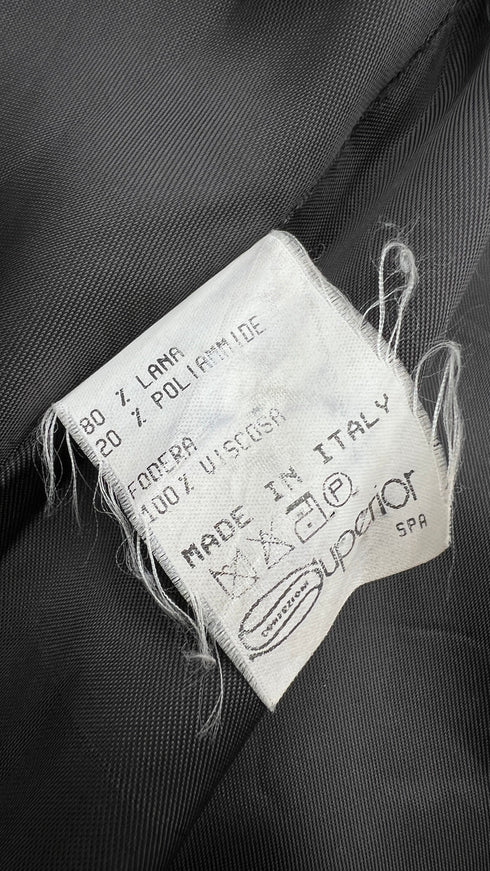 Cappotto con collo eco-pelliccia