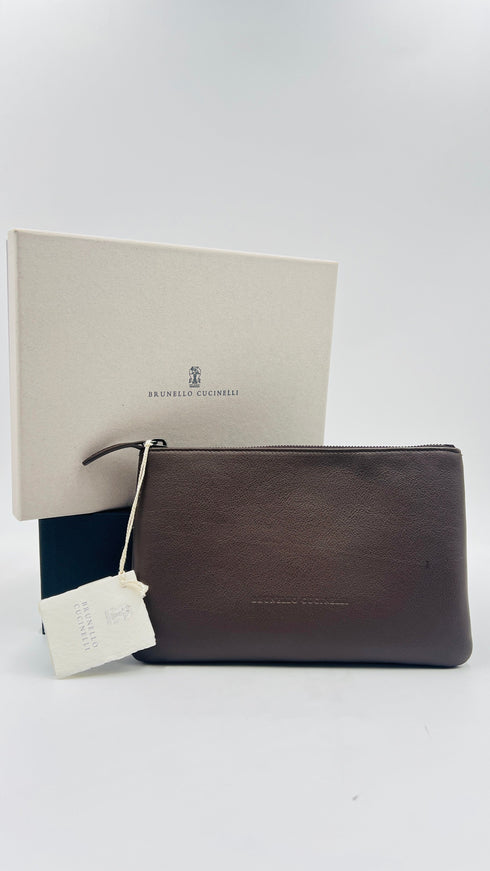 Pochette con cartellino