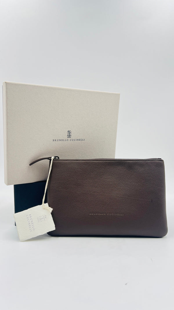Pochette con cartellino