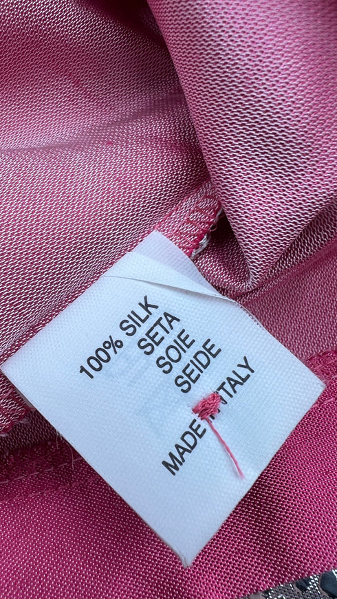 Blazer corto in seta