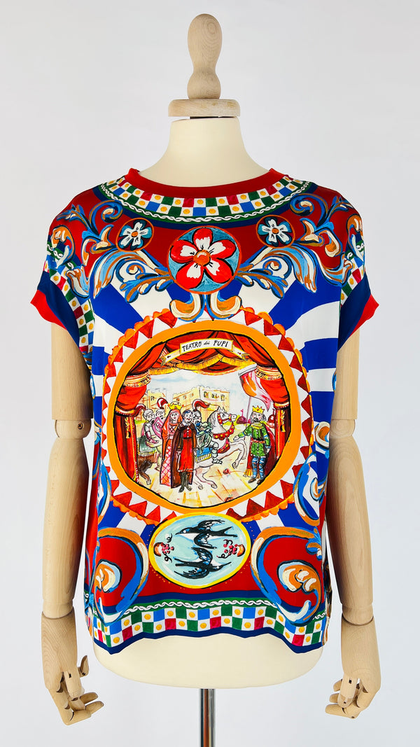 T-shirt "teatro dei pupi"