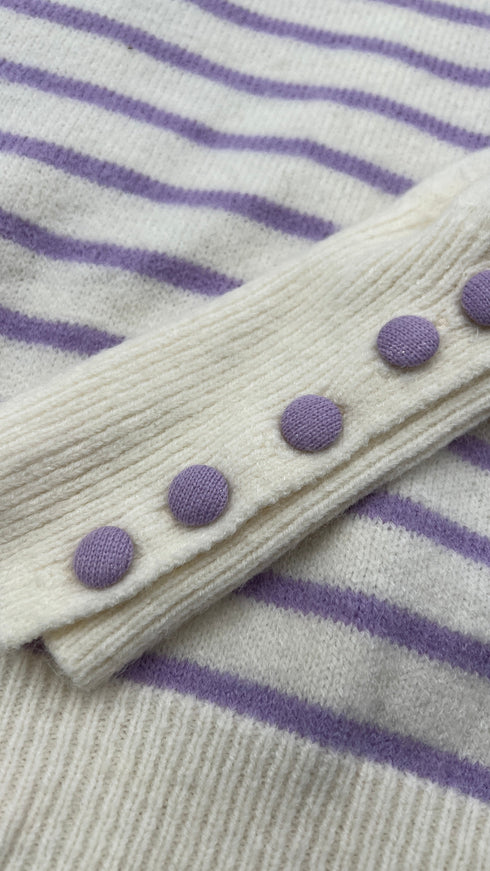 Maglione a righe