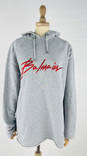 Felpa scritta glitter BALMAIN