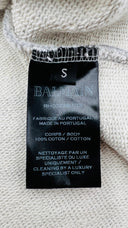 Felpa scritta glitter BALMAIN