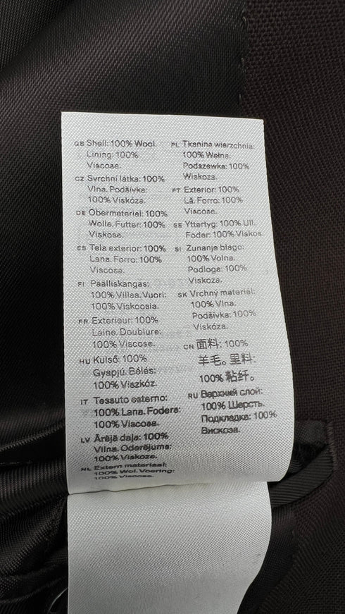 Blazer monobottone marrone