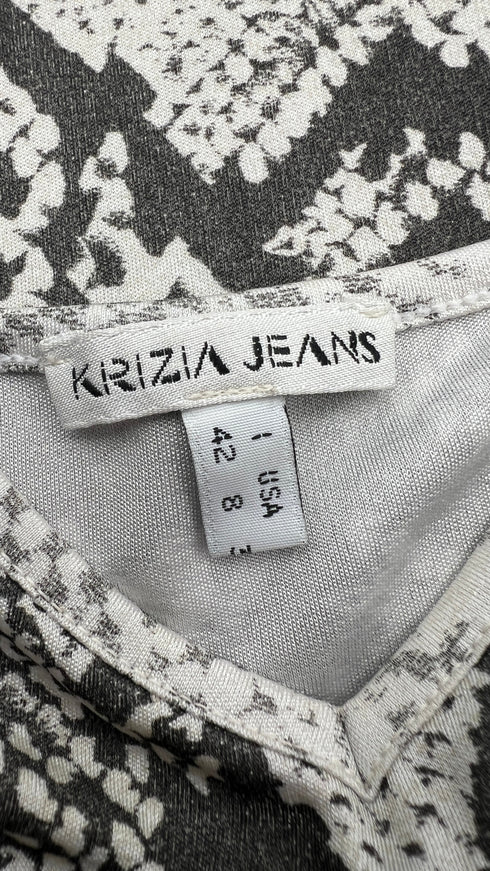 Abito mini animalier vintage