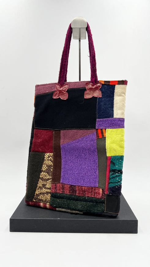 Borsa a mano patchwork