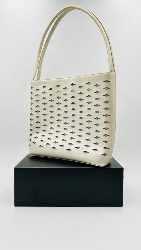 Borsa vintage avorio