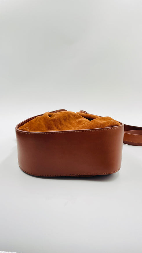 Borsa hobo con cartellino