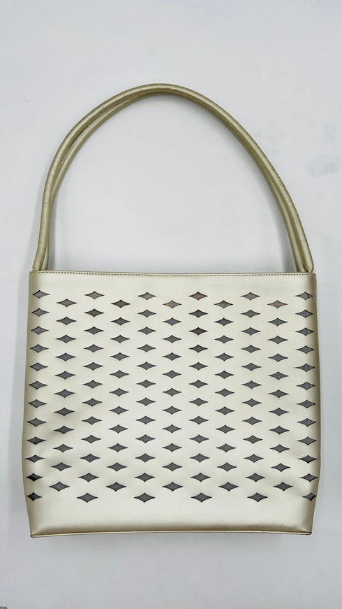 Borsa vintage avorio
