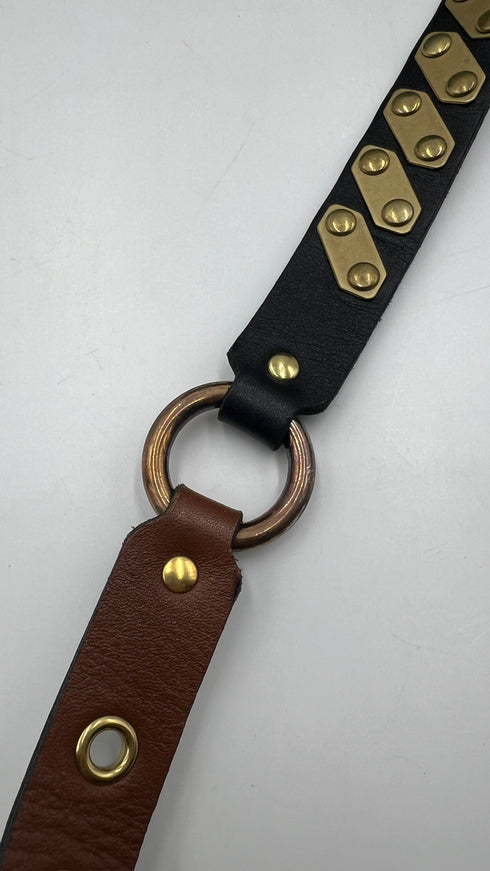 Cintura a doppio giro con anelli