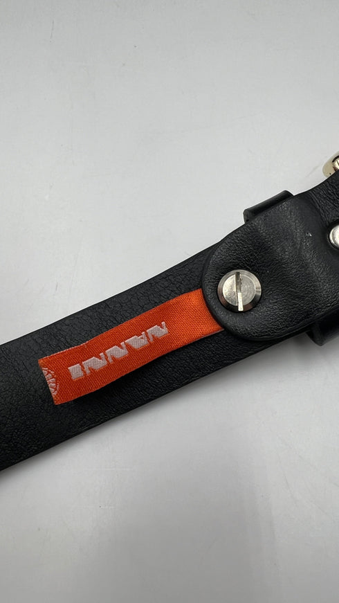 Cintura a intreccio nera