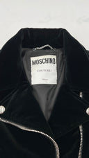 Biker in velluto MOSCHINO COUTURE