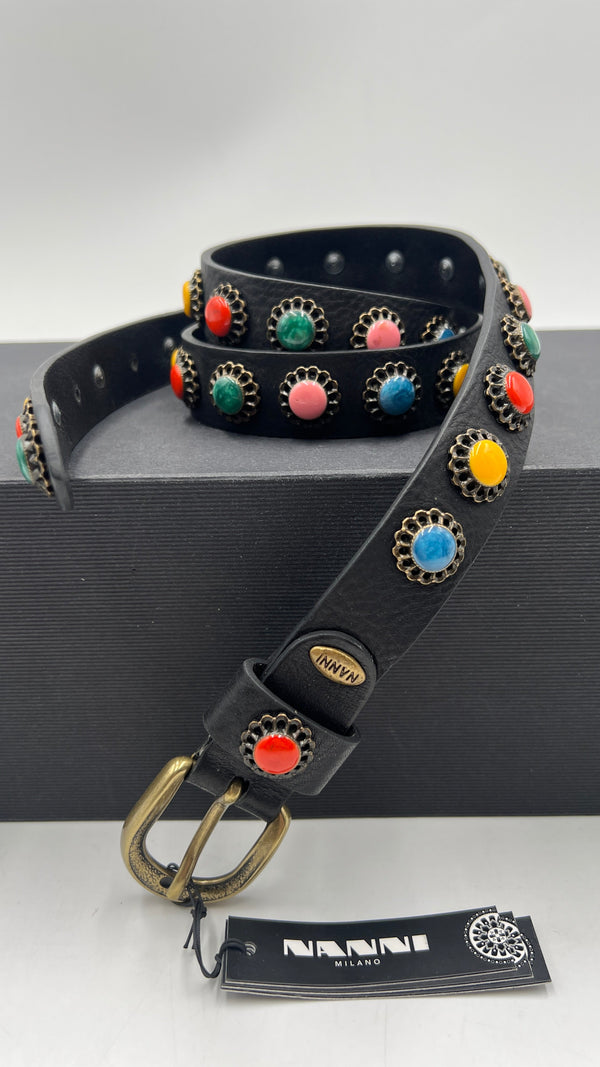 Cintura con margherite vintage