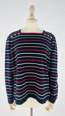 Maglia in lana a righe Luisa Spagnoli