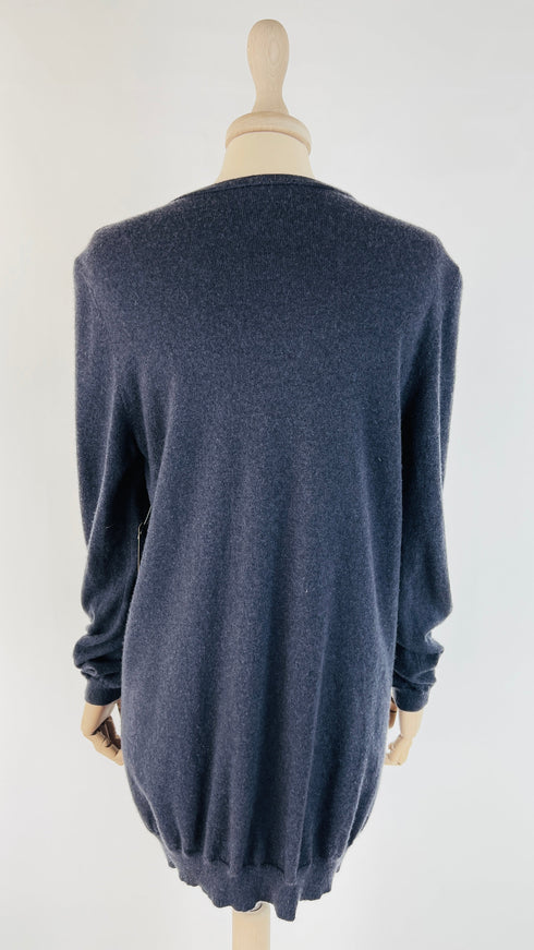 Carigan lungo in cashmere